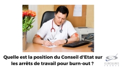 Arrêt de travail pour burn out